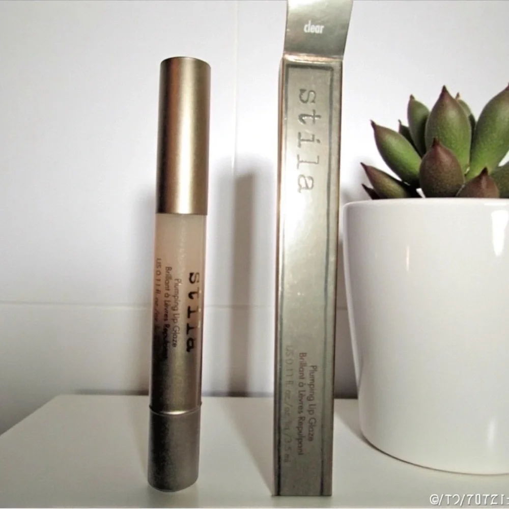 New Stila Plumping Lip Glaze Pen - Clear